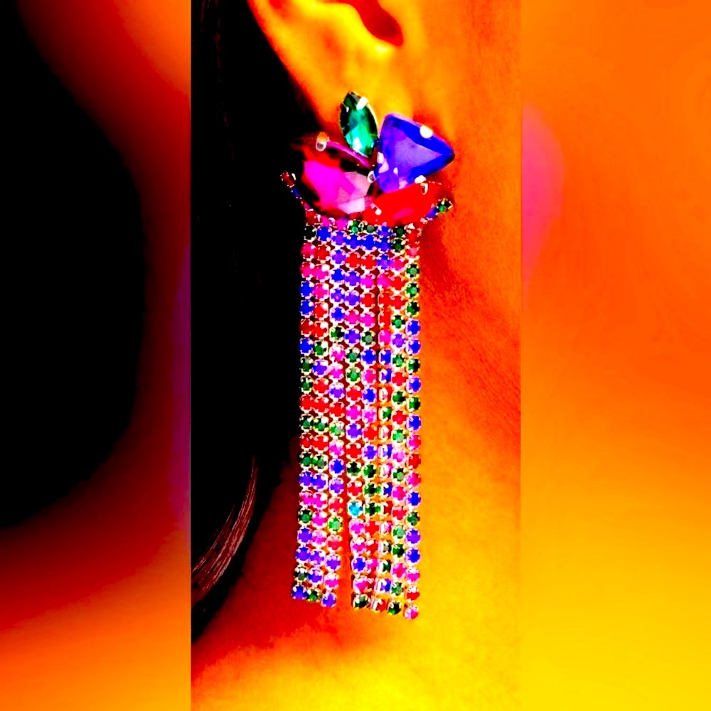 💎💎💎 “BLINDING BLEND” MULTI EARRINGS ~ PAPARAZZI❗️💎💎💎